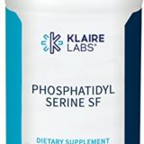 Klaire Labs Phosphatidyl Serine sf – Phosphatidylserine from Sunflower Lecithin (60 Capsules)